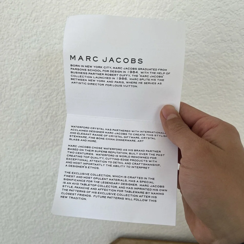 Marc Jacobs × Waterford Crystal Vase 10